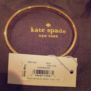 Kate Spade Gold Bangle